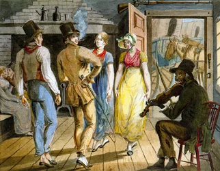 Merrymaking at a Wayside Inn
